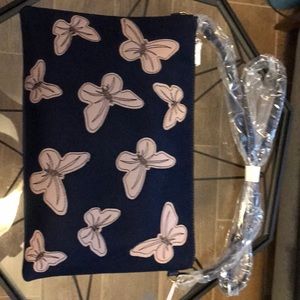 Shoulder bag and wristlet